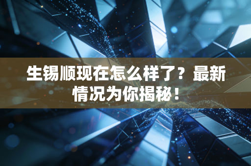 生锡顺现在怎么样了？最新情况为你揭秘！