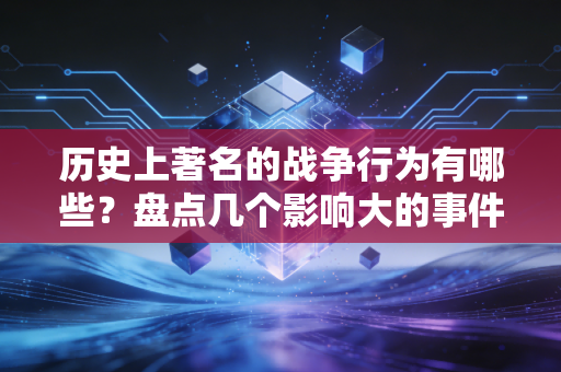 历史上著名的战争行为有哪些?盘点几个影响大的事件。