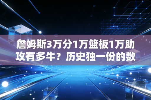 詹姆斯3万分1万篮板1万助攻有多牛？历史独一份的数据太强了！