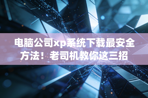 电脑公司xp系统下载最安全方法！老司机教你这三招