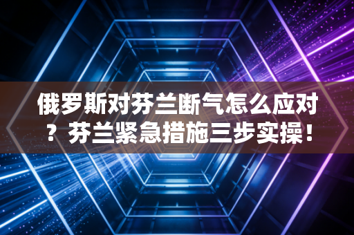 俄罗斯对芬兰断气怎么应对？芬兰紧急措施三步实操！
