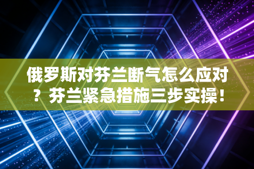 俄罗斯对芬兰断气怎么应对？芬兰紧急措施三步实操！