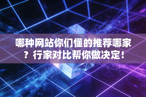 哪种网站你们懂的推荐哪家？行家对比帮你做决定！