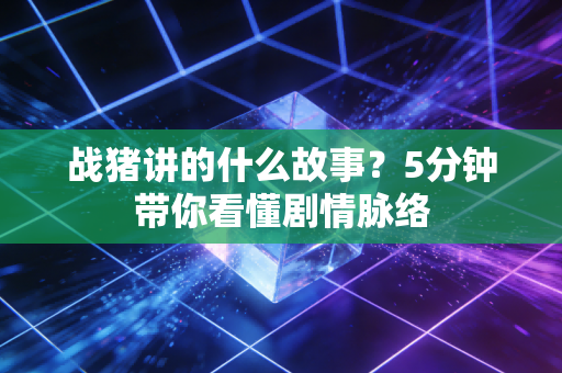 战猪讲的什么故事？5分钟带你看懂剧情脉络