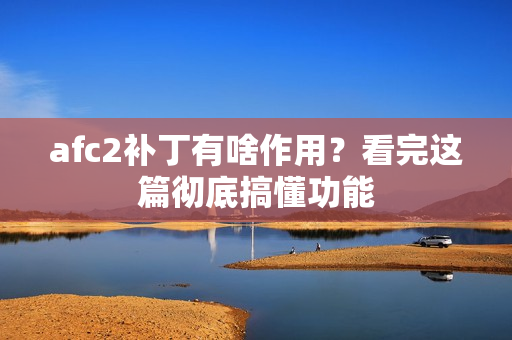 afc2补丁有啥作用？看完这篇彻底搞懂功能