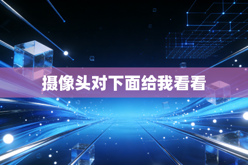 摄像头对下面给我看看