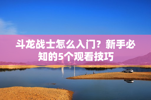 斗龙战士怎么入门？新手必知的5个观看技巧