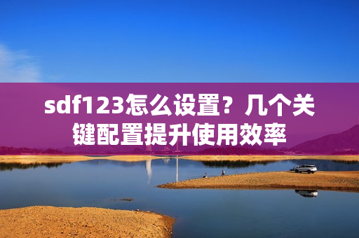 sdf123怎么设置？几个关键配置提升使用效率