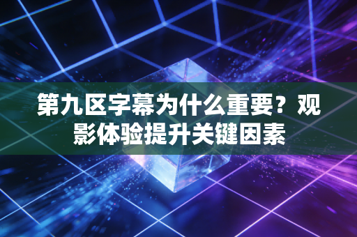 第九区字幕为什么重要?观影体验提升关键因素