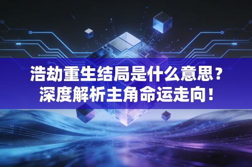 浩劫重生结局是什么意思?深度解析主角命运走向!