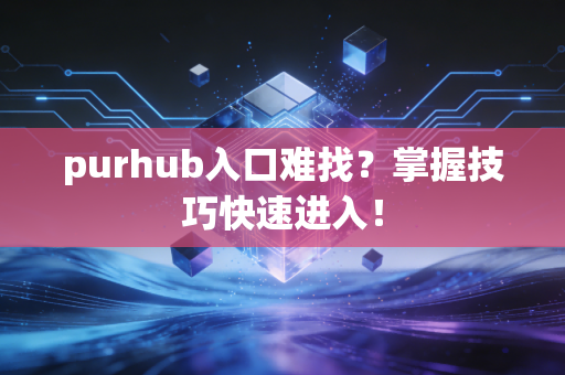 purhub入口难找？掌握技巧快速进入！