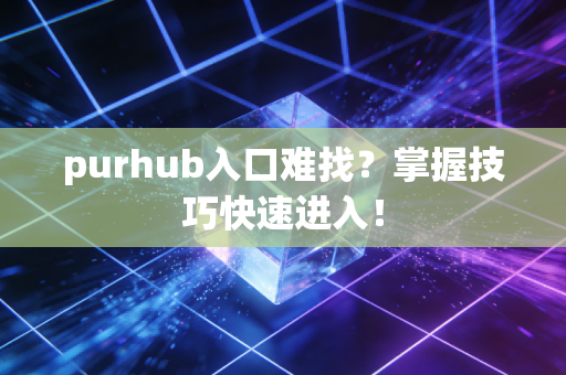 purhub入口难找？掌握技巧快速进入！