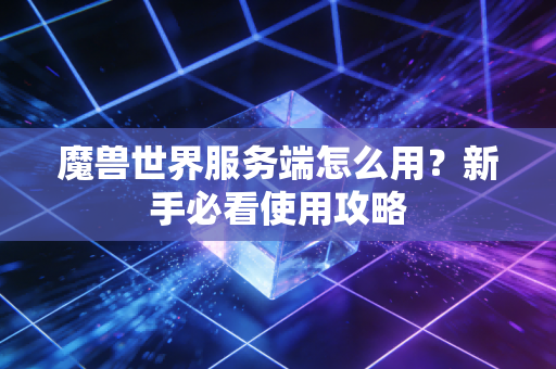 魔兽世界服务端怎么用？新手必看使用攻略