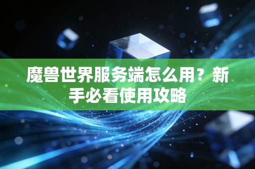 魔兽世界服务端怎么用？新手必看使用攻略