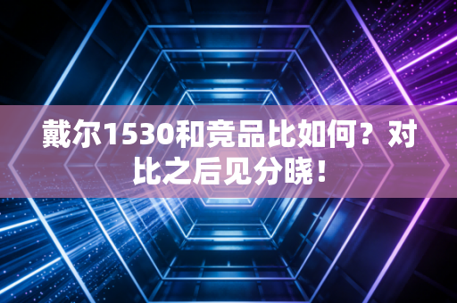 戴尔1530和竞品比如何？对比之后见分晓！