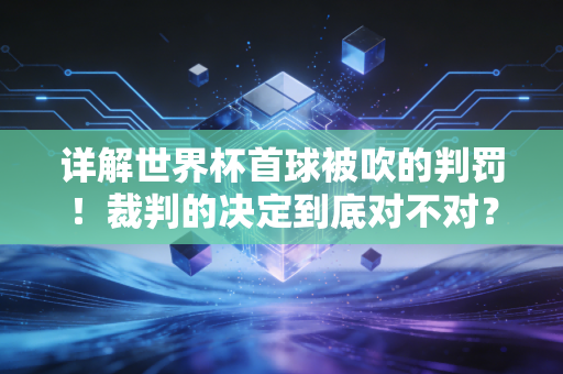 详解世界杯首球被吹的判罚！裁判的决定到底对不对？