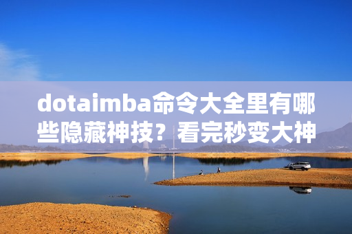 dotaimba命令大全里有哪些隐藏神技？看完秒变大神！