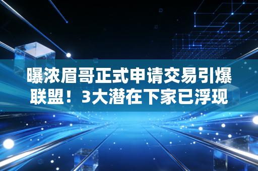 曝浓眉哥正式申请交易引爆联盟！3大潜在下家已浮现