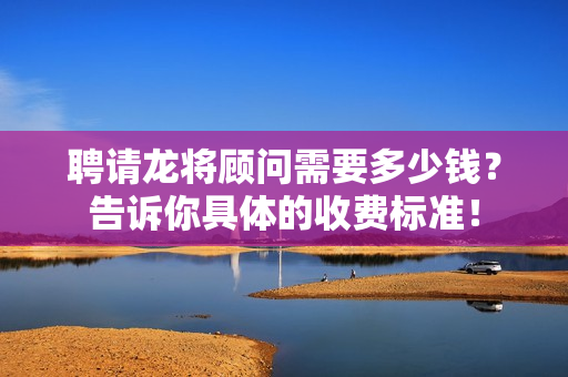聘请龙将顾问需要多少钱？告诉你具体的收费标准！