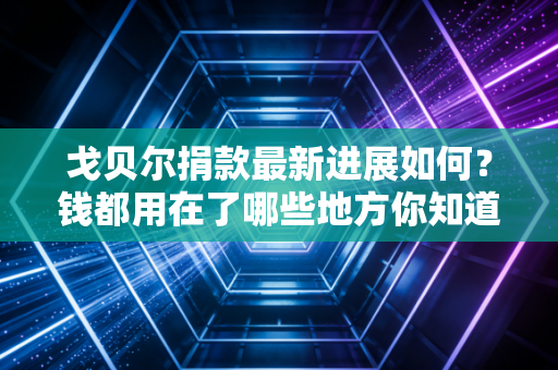戈贝尔捐款最新进展如何？钱都用在了哪些地方你知道吗？