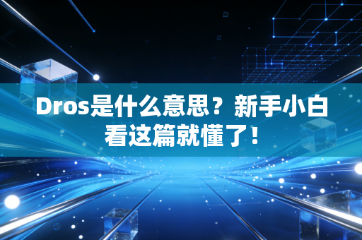 Dros是什么意思？新手小白看这篇就懂了！