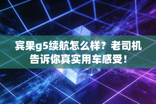 宾果g5续航怎么样？老司机告诉你真实用车感受！