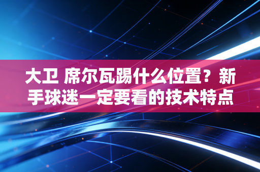 大卫 席尔瓦踢什么位置？新手球迷一定要看的技术特点详解！