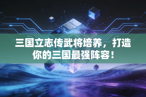三国立志传武将培养，打造你的三国最强阵容！