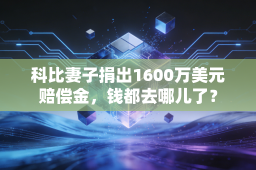 科比妻子捐出1600万美元赔偿金，钱都去哪儿了？