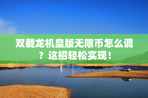双截龙机皇版无限币怎么调？这招轻松实现！