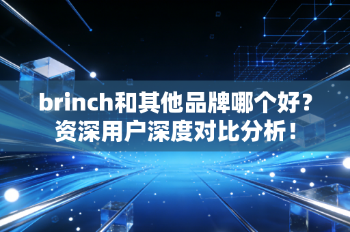 brinch和其他品牌哪个好？资深用户深度对比分析！