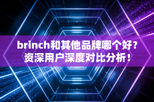 brinch和其他品牌哪个好？资深用户深度对比分析！