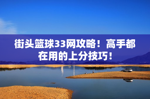 街头篮球33网攻略！高手都在用的上分技巧！