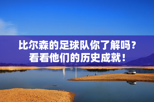 比尔森的足球队你了解吗？看看他们的历史成就！