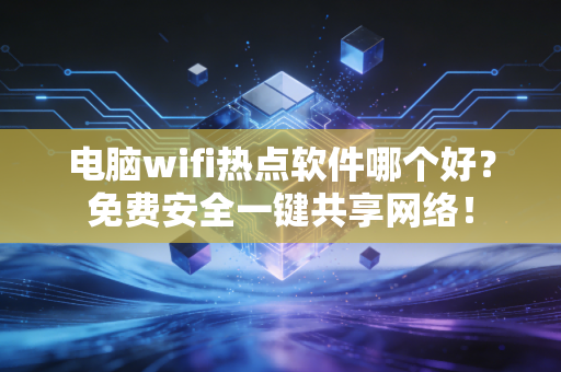 电脑wifi热点软件哪个好？免费安全一键共享网络！