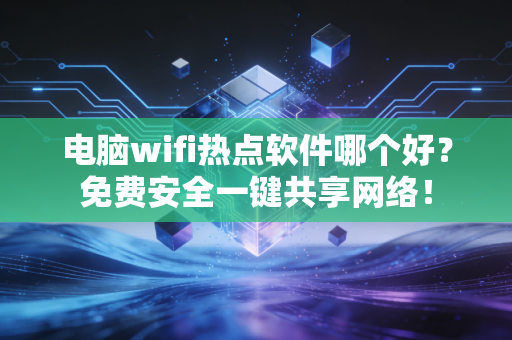 电脑wifi热点软件哪个好？免费安全一键共享网络！