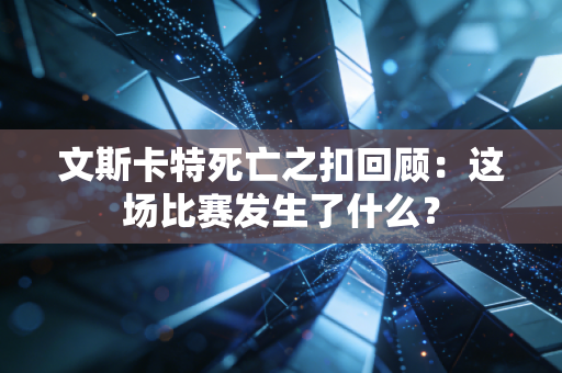 文斯卡特死亡之扣回顾：这场比赛发生了什么？