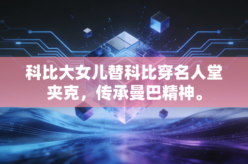 科比大女儿替科比穿名人堂夹克，传承曼巴精神。