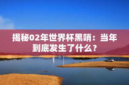 揭秘02年世界杯黑哨：当年到底发生了什么？