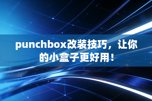 punchbox改装技巧，让你的小盒子更好用！