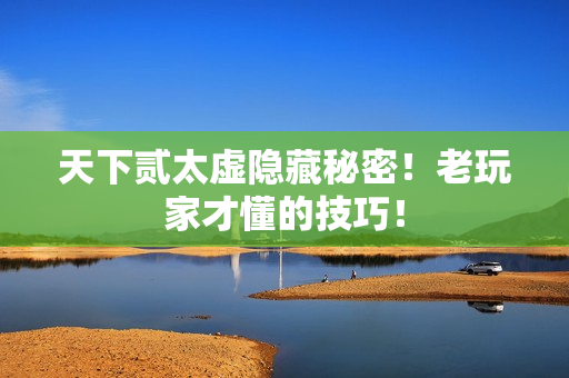 天下贰太虚隐藏秘密！老玩家才懂的技巧！