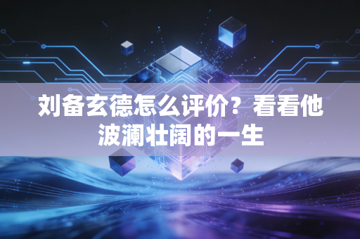 刘备玄德怎么评价？看看他波澜壮阔的一生