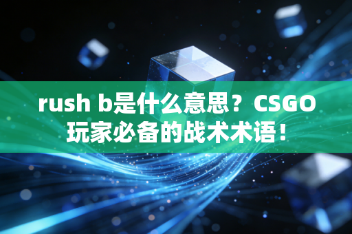 rush b是什么意思？CSGO玩家必备的战术术语！