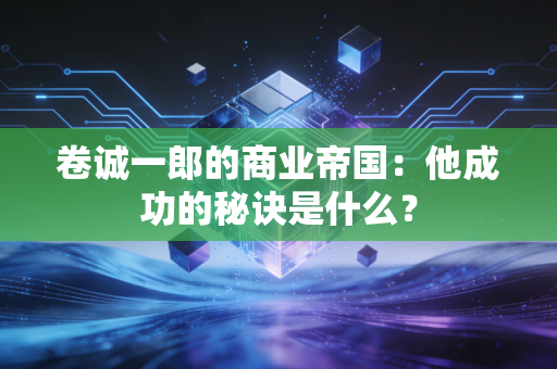 卷诚一郎的商业帝国：他成功的秘诀是什么？