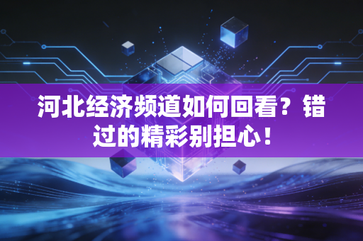河北经济频道如何回看？错过的精彩别担心！