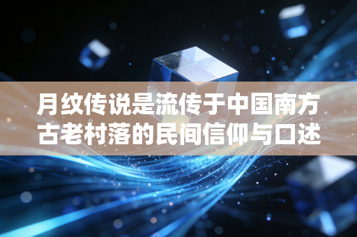 月纹传说是流传于中国南方古老村落的民间信仰与口述传统，是一套围绕月亮、女性、命运与自然节律展开的神秘叙事体系，核心观点为月有纹，人有命，认为月面的暗影是古人以灵魂刻下的命运密码