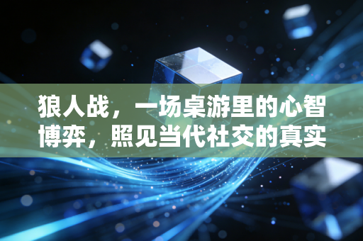 狼人战，一场桌游里的心智博弈，照见当代社交的真实切面