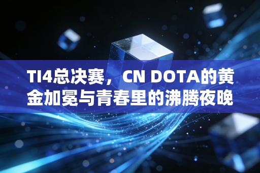 TI4总决赛，CN DOTA的黄金加冕与青春里的沸腾夜晚