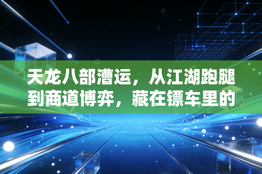 天龙八部漕运，从江湖跑腿到商道博弈，藏在镖车里的江湖人生