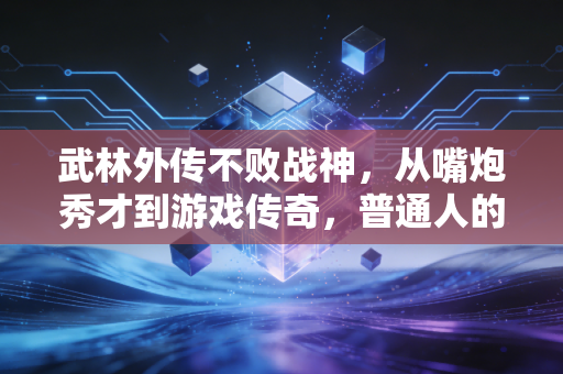 武林外传不败战神，从嘴炮秀才到游戏传奇，普通人的不败之道